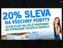 Tablet Screenshot of hotelvega.cz